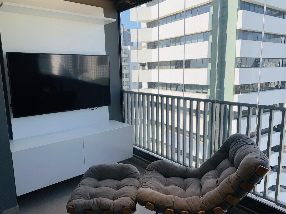 סאו פאולו Oasis Urbano: Studio Deslumbrante Com Piscina Na Cobertura By Dabra House- Vn 03 מראה חיצוני תמונה