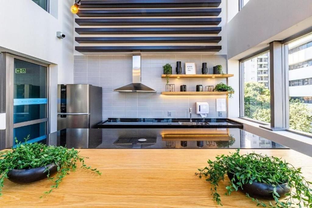 סאו פאולו Oasis Urbano: Studio Deslumbrante Com Piscina Na Cobertura By Dabra House- Vn 03 מראה חיצוני תמונה